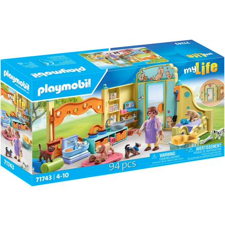 My life centre de soin canin avec 8 chiens et soigneur 71743 Multicolore 2 - vertbaudet enfant 
