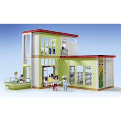 Jouet-Jeux d'imagination-Figurines, mini mondes, héros et animaux-Action heroes hôpital aménagé 71615