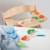 Plateau chaise haute + fruits et légumes sit up flex Naturel - multicolore 6 - vertbaudet enfant 
