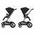 Poussette ultra confortable fame Twillic black+Twillic graphite+Twillic green 2 - vertbaudet enfant 