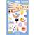 Tatouages emojis météo Multicolore 2 - vertbaudet enfant 