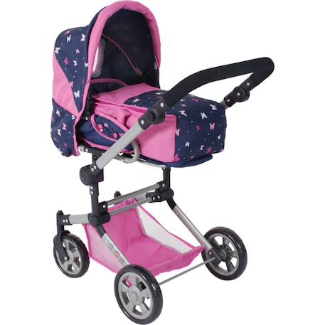 Poussette combinée de poupon jara Gris+Multicolore 8 - vertbaudet enfant 