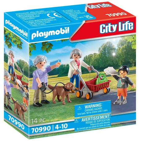 City life grands-parents avec petit-fils 70990 Multicolore 2 - vertbaudet enfant 