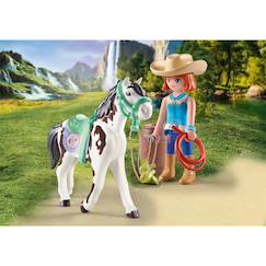 Jouet-Jeux d'imagination-Figurines, mini mondes, héros et animaux-Horses of waterfall ellie & sawdust 71358