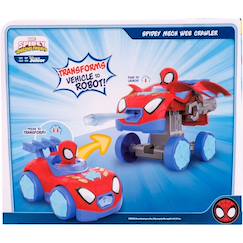 Jouet-Jeux d'imagination-Véhicule Spidey et ses incroyables amis Marvel - spiderman mech web crawler