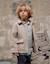 Manteau à effet laine avec fermeture éclair b&s Beige clair 1 - vertbaudet enfant 