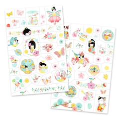 Jouet-Activités artistiques et musicales-Autocollants : sakura