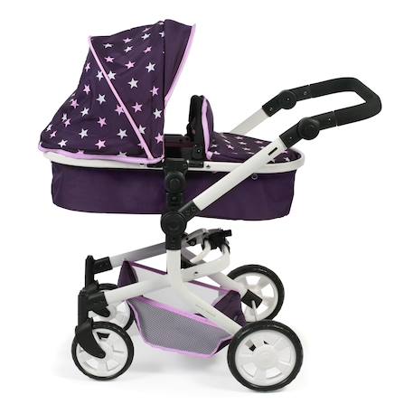 Poussette combinée mika Bleu+Gris+Gris et rose+Rose et noir+Violet 23 - vertbaudet enfant 