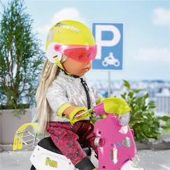 Jouet-Poupons et poupées-Poupées mannequins et accessoires-Baby born city deluxe casque pour scooter