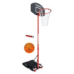 Jouet-Jeux de plein air-Panier de basket-ball sur pied 205 avec ballon et pompe
