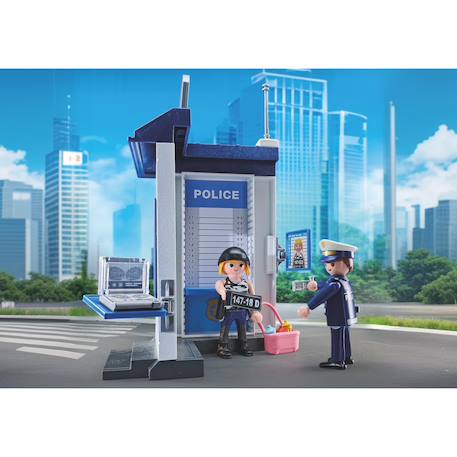 Action heroes salle d'interrogatoire police, relevé d'empreintes 71733 Multicolore 1 - vertbaudet enfant 