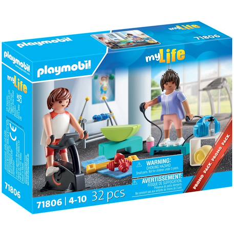 My life sportifs et matériel de fitness, vélo et haltères 71806 Multicolore 2 - vertbaudet enfant 