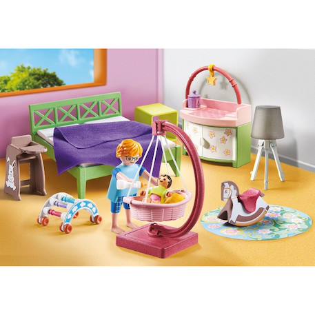 My life chambre de parents avec berceau suspendu 71609 Multicolore 1 - vertbaudet enfant 