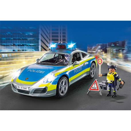 City action - porsche 911 carrera 4s police 70067 Multicolore 1 - vertbaudet enfant 