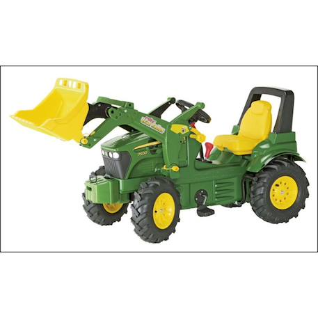 Rollyfarmtrac john deere 7930 avex pneus gonflable Vert et jaune 2 - vertbaudet enfant 