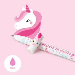 Jouet-Stylo à encre gel effaçable - licorne