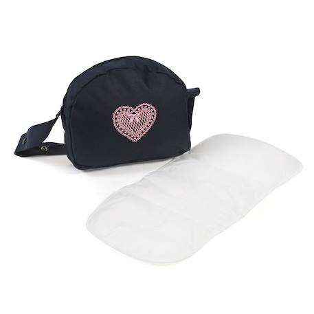 Sac à langer pour poussettes de poupons Noir 2 - vertbaudet enfant 
