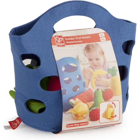Panier de viennoiseries en tissu Multicolore 1 - vertbaudet enfant 