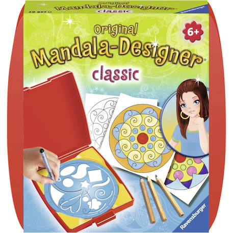 Set de dessin Mini Mandala Multicolore 2 - vertbaudet enfant 