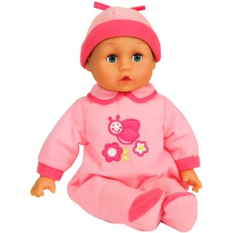 My little baby poupée avec sons 30 cm Rose 2 - vertbaudet enfant 