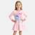 Robe manches longues avec personnages lilo & stitch Rose 1 - vertbaudet enfant 