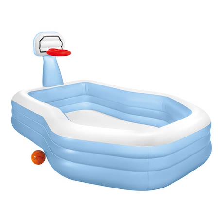 Espace de jeu piscine shootin' hoops Bleu 2 - vertbaudet enfant 