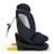 Siège auto I-GROW 2 PLUS, i-size 4-en-1   40-150 cm pivotant 360°, isofix, top tether, dos et face route, protection latérale, inclinable, ventilation, évolutif 0-12 ans Bleu+Gris+Noir+Vert 2 - vertbaudet enfant 