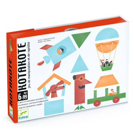 Kotakote jeu de manipulation et de rapidité Multicolore 2 - vertbaudet enfant 
