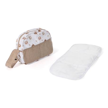 Sac à langer pour poupées Beige+Bleu+Rose et bleu 2 - vertbaudet enfant 