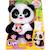 Little live pets mon bébé panda chuchu interactif Blanc et noir 2 - vertbaudet enfant 