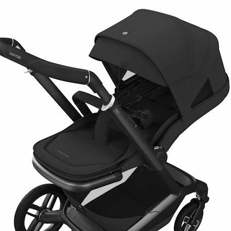 Poussette ultra confortable fame Twillic black+Twillic graphite+Twillic green 4 - vertbaudet enfant 