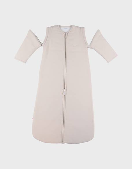 Gigoteuse nomade mousseline de coton Beige 1 - vertbaudet enfant 