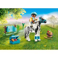 Jouet-Jeux d'imagination-Country poney lewitzer à collectionner 70515