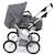 Poussette combinée leni Bleu+Gris+Gris et rose+Multicolore+Rose+Rose fuschia+Rose -violet+Violet 6 - vertbaudet enfant 