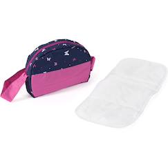 Jouet-Poupons et poupées-Sac à langer pour poussettes de poupées papillon