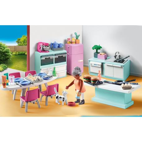 My life cuisine avec ilôt central 71608 Multicolore 1 - vertbaudet enfant 