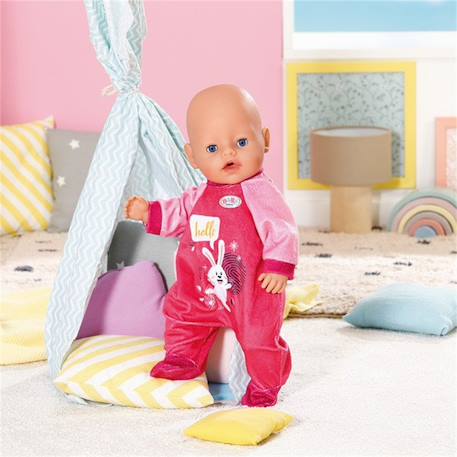 Baby born grenouillère rose 43cm Rose 2 - vertbaudet enfant 
