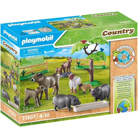 Country -animaux de la ferme 71307 Multicolore 2 - vertbaudet enfant 