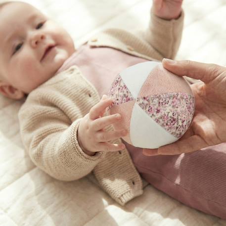 Balle souple avec hochet, ella Multicolore 5 - vertbaudet enfant 