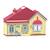 Bluey maison familiale Multicolore 1 - vertbaudet enfant 