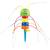 Splash & fun arroseur à eau chenille Multicolore 1 - vertbaudet enfant 