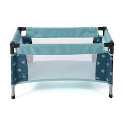 Jouet-Poupons et poupées-Lit de voyage pour poupées sternchen turquoise