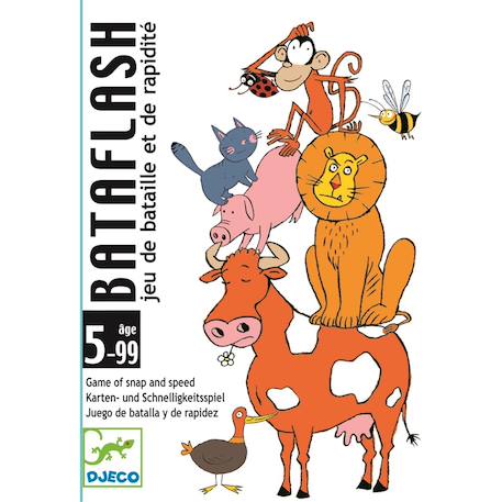 Bataflash jeu de bataille et de rapidité Multicolore 2 - vertbaudet enfant 