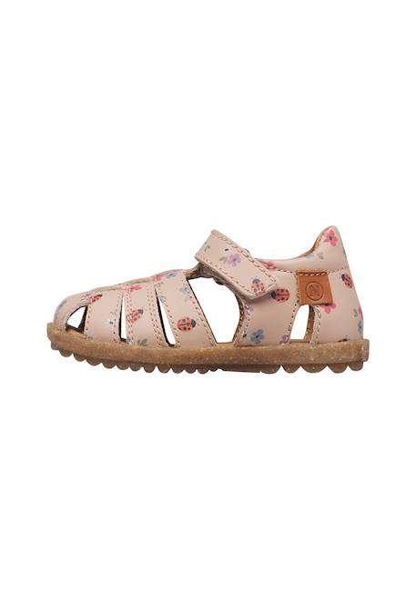 Sandales semi see Blanc crème-+Rose poudré- 8 - vertbaudet enfant 