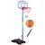 Ensemble panier de basket hornet 205 ballon et pompe Multicolore 2 - vertbaudet enfant 
