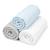 Lot de 3 draps housses couffin en gaze de coton uni Bleu, gris, blanc 1 - vertbaudet enfant 