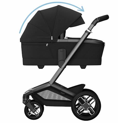 Nacelle ultra confortable fame Twillic black+Twillic graphite+Twillic green+Twillic truffle 2 - vertbaudet enfant 