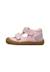 Sandales semi en cuir et en daim irtys Bleu clair-+Rose clair-+Tourterelle-militaire- 8 - vertbaudet enfant 