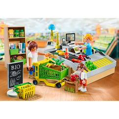 Jouet-Jeux d'imagination-Figurines, mini mondes, héros et animaux-My life caisse de paiement supermarché 71648