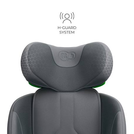 Siège auto I-GROW 2 PLUS, i-size 4-en-1   40-150 cm pivotant 360°, isofix, top tether, dos et face route, protection latérale, inclinable, ventilation, évolutif 0-12 ans Bleu+Gris+Noir+Vert 11 - vertbaudet enfant 